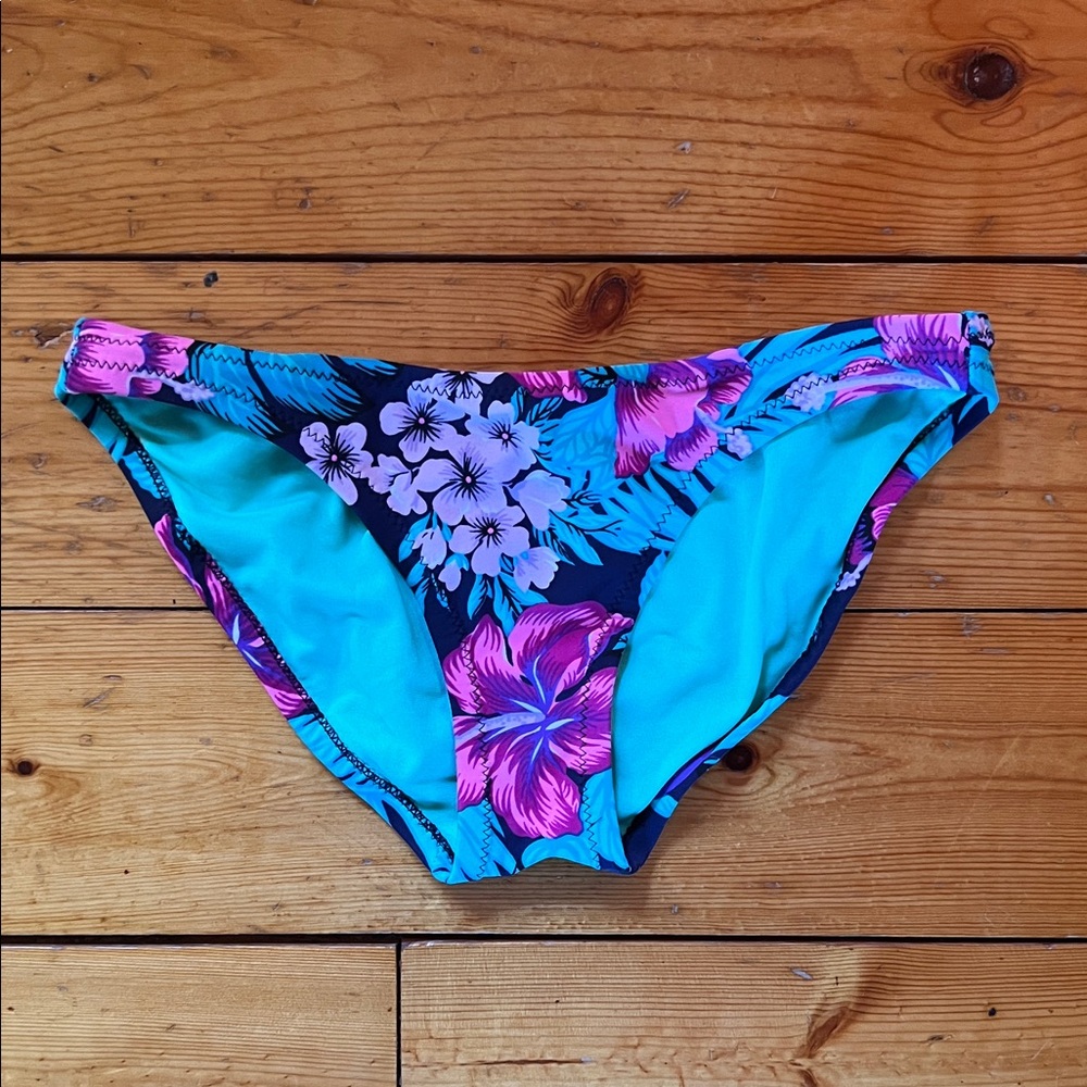 Xhilaration Tropical Floral Bikini Bottoms